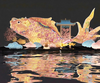 New Chinese Style Decorative Lamp-ID:733169083