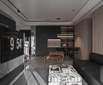 Modern A Living Room-ID:623543028