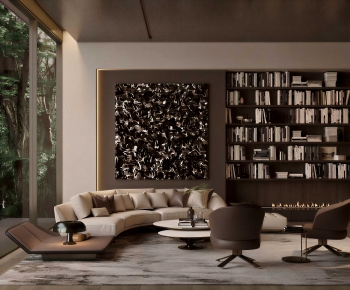Modern A Living Room-ID:981730944