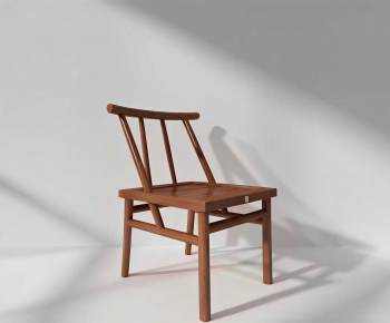 New Chinese Style Dining Chair-ID:832544091