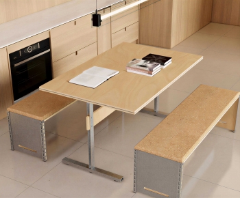 Modern Dining Table And Chairs-ID:785889614