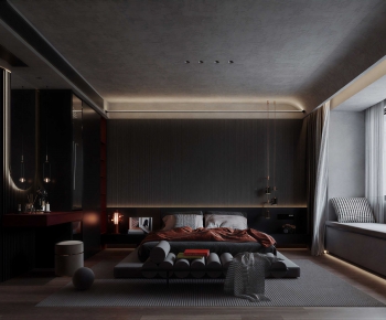 Modern Bedroom-ID:709883938