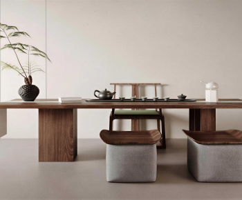 New Chinese Style Tea Tables And Chairs-ID:625864989
