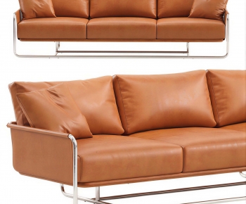 Modern Three-seat Sofa-ID:438667066
