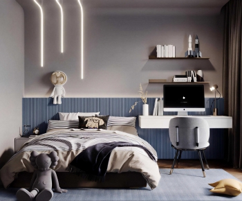 Modern Boy's Room And Son's Room-ID:500127089