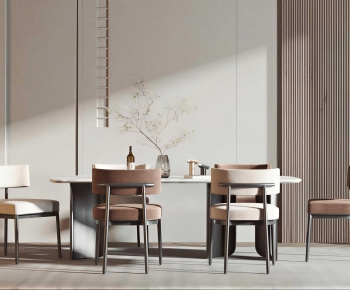Modern Dining Table And Chairs-ID:474860781