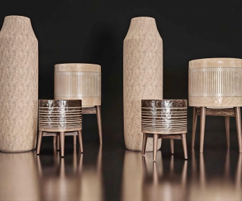 Wabi-sabi Style Stool-ID:330260993