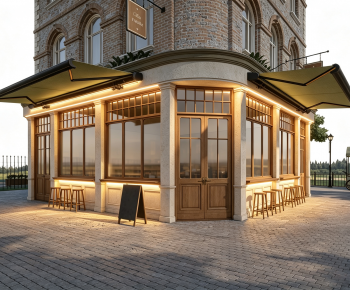 New Classical Style Appearance Of Commercial Building-ID:753137119