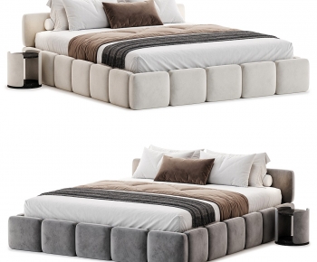 Modern Double Bed-ID:319616088