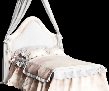 French Style Single Bed-ID:564559947