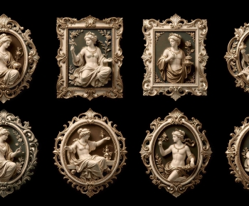 European Style Three-dimensional Physical Painting-ID:228568089