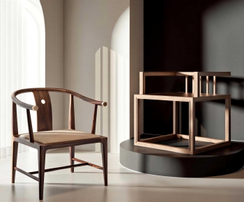 New Chinese Style Lounge Chair-ID:960220107