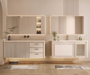 Modern Bathroom Cabinet-ID:969485044