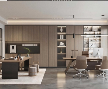 Modern Manager's Office-ID:346098908