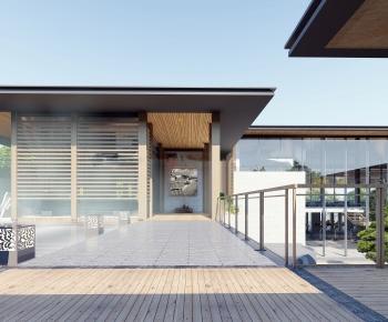 New Chinese Style Courtyard/landscape-ID:218868974