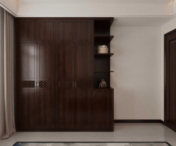 New Chinese Style Shoe Cabinet-ID:904869085