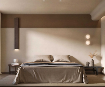 Wabi-sabi Style Bedroom-ID:161175976