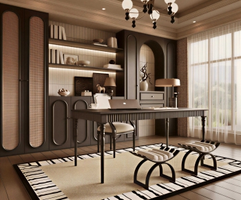French Style Study Space-ID:853710896