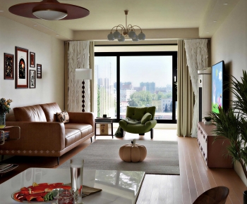 Modern A Living Room-ID:115663055