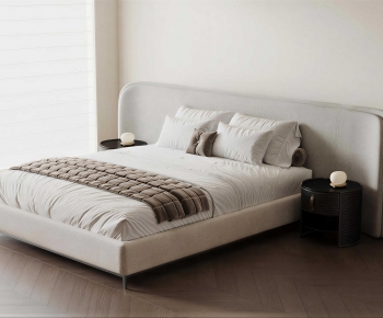 Modern Double Bed-ID:469074016