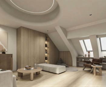 Wabi-sabi Style Attic-ID:399548058