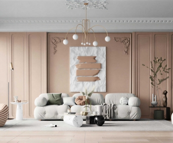 French Style A Living Room-ID:567171108