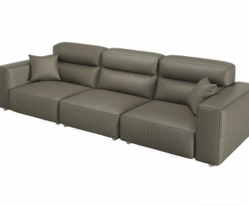 Modern Three-seat Sofa-ID:876672983