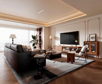 Modern A Living Room-ID:972321018