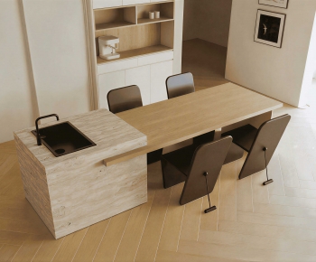 Modern Dining Table And Chairs-ID:249104022