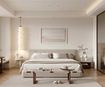 Wabi-sabi Style Bedroom-ID:238471035