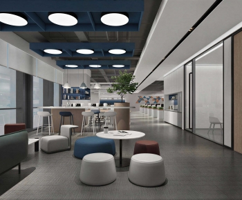 Modern Office Tea Room-ID:922522071
