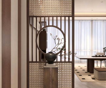 New Chinese Style Hallway-ID:190886028