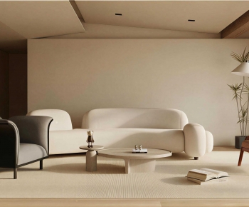 Wabi-sabi Style A Living Room-ID:903557068
