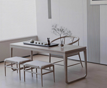 New Chinese Style Tea Tables And Chairs-ID:279823063