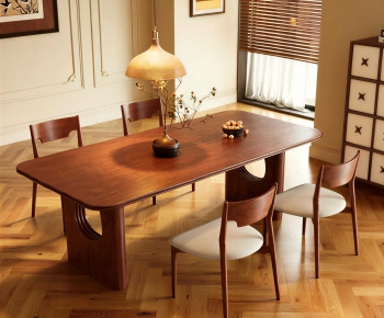 Modern Dining Table And Chairs-ID:887389235