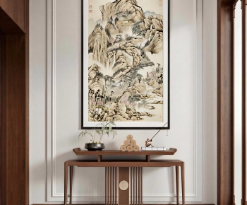 New Chinese Style Console-ID:884028916