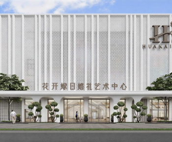 Modern Facade Element-ID:187532901