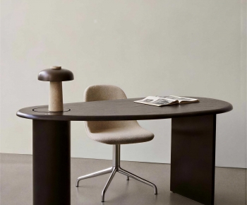 Modern Computer Desk And Chair-ID:801894901