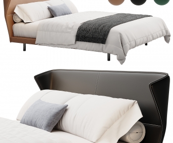 Modern Double Bed-ID:239478114