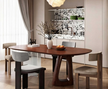 Modern Dining Table And Chairs-ID:633900211