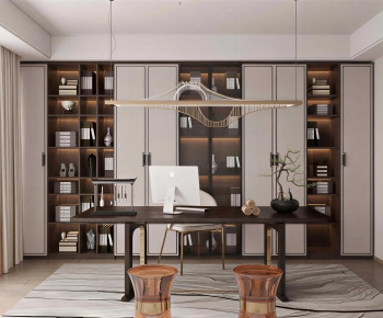New Chinese Style Study Space-ID:740452051