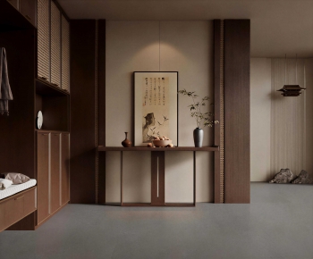 New Chinese Style Hallway-ID:628079896