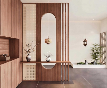 New Chinese Style Hallway-ID:279613978