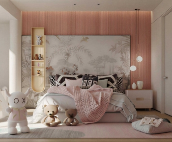 Modern Girl's Room Daughter's Room-ID:651365043
