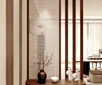 New Chinese Style Hallway-ID:759794958