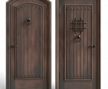 American Style Single Door-ID:257956037