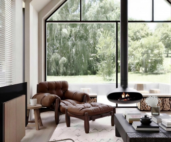 Wabi-sabi Style A Living Room-ID:721399077