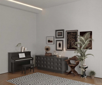 Modern Piano Room-ID:892190939