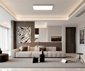 Modern A Living Room-ID:413780937