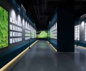 Modern Exhibition Hall-ID:418899063